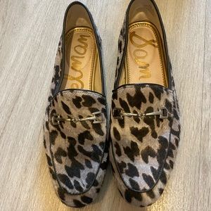 Sam Edelman cheetah print loafers